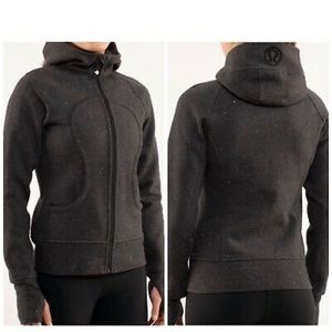 Lululemon Scuba Hoodie Black Sparkle